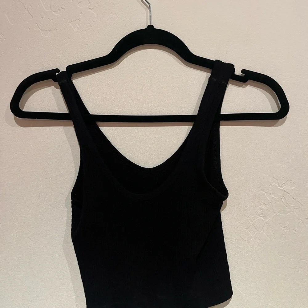 Crop basic blank tank top - Picture 2 of 2